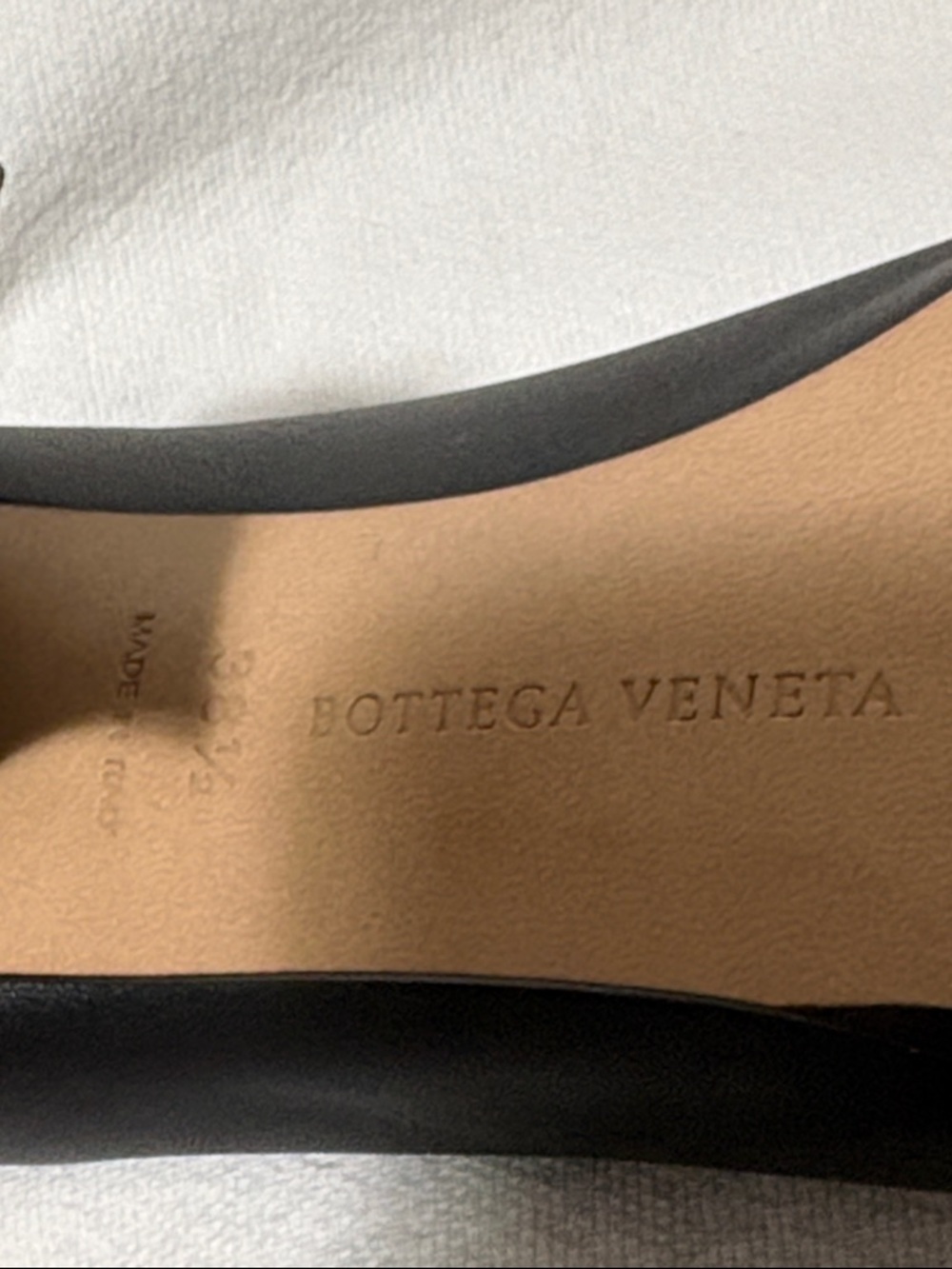Bottega Veneta Black Leather heels - Picture 5 of 6